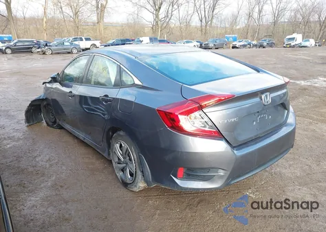 2016 Honda Civic Lx из США, поврежденный, VIN 19XFC2F56GE044876